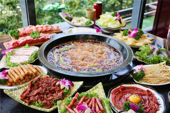 望江龙火锅-"肉是假的,鸭子肉,菜品的量相对于价格来说.