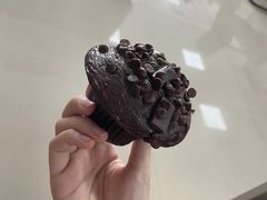 大蘑菇头形香浓巧克力麦芬-星巴克(天津工华道智慧山店)
