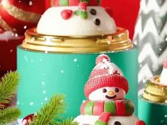 萌萌小雪人蛋糕-CARINO BAKERY&CAFE(人广来福士店)