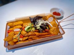 混合美式炸物-秀儿家の小确幸花园西餐厅