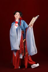 -后宫·古装汉服京剧儿童亲子全家福摄影