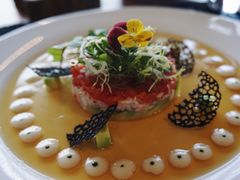 阿拉斯加帝王蟹配龙虾汤啫喱-AZUL by FUEL蓝色·法式酒馆(琶醍店)