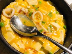 海鲜蟹粉豆腐-港丽餐厅
