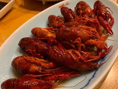 花雕醉龙虾-丁记盐蘸牛肉·新杭菜(河东路店)