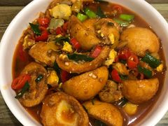 巧炒金钱蛋-建辉湖南土菜馆(南大街店)