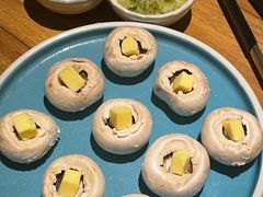 黄油白蘑菇-炼火烤肉店