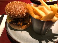 美式烧烤牛肉堡-bluefrog蓝蛙(水游城店)