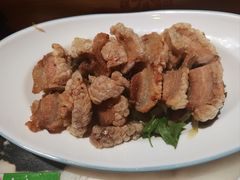 腾冲水腌菜拌大烧-蔼若春.传承三十年云南菜(金碧公园店)