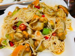 -东来菜馆•手抓海鲜家常菜•海鲜锅贴(鸽子窝店)