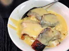 猪颈肉芝士捞公仔面-新记餐厅(香槟大厦店)