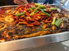 香辣味烤鱼-鸣记脆皮烤鱼(岐山路店)