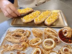 -围炉肉舍•炭烤活鳗•丹东海鲜烤肉(步行街店)