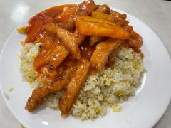 番茄猪扒饭-好好滋味茶餐厅
