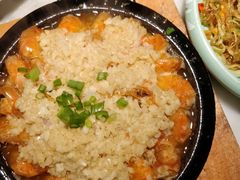铁板蒜蓉虾-小菜园新徽菜(常州武进吾悦店)