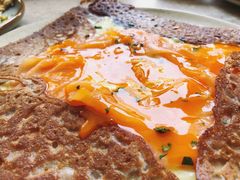 鸡蛋蘑菇熏肉荞麦可丽饼-RAC BAR(安福路店)