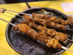 烤羊肉串-烤肉季饭庄