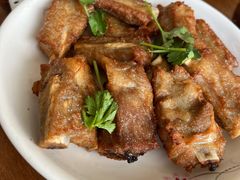蒜香排骨-竹语饭香·原生态农庄·烧鸡·竹筒饭·河鲜(森林海白水寨店)