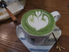抹茶拿铁-咖法森林·咖啡  酒吧(天河店)