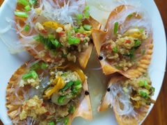 蒜蓉蒸扇贝-南蚝小贝海鲜特色餐厅(南澳岛店)