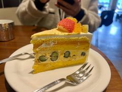 柿子南瓜奶油蛋糕-black rainbow coffee
