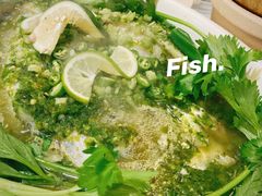 青柠檬酸汤海鲈鱼（夏天的选择）-新加坡瑞珍•海河观景餐厅