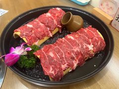鲜切匙柄牛肉-慢搅粥底火锅(武侯大悦城店)