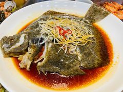 清蒸多宝鱼-胶东海鲜大排档(北太平庄店)