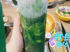 泰式手打柠檬薄荷茶-长勺子东南亚(街道口店)
