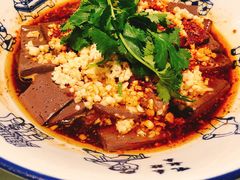 辣子蒜羊血-汉唐宴长安食府