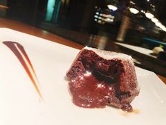 巧克力熔岩蛋糕-弗兰克牛排西餐厅Ribone steak house(柠檬花园店)