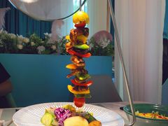 凯撒炭烤鸡肉串-蜜桃花开·中西融合菜E&W(南长街店)