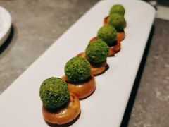葱油饼鹅肝-木守西溪溪隐餐厅
