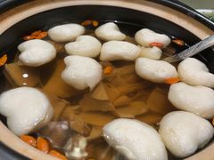 养生野菌鱼圆汤-好福记饭店(红梅公园店)