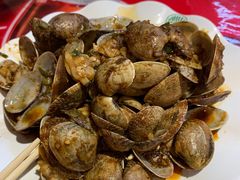 辣炒蛤蜊-天津乾毓德饭庄·清真传统炒菜·海鲜烧烤(咸阳路店)