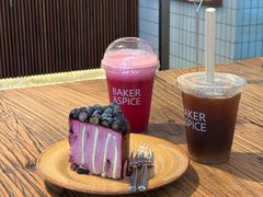 蓝莓乳酪蛋糕-BAKER&SPICE(安福路店)