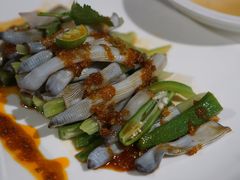 秋葵拌沙虫-黑明餐厅(白鹭洲店)