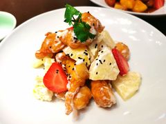 鬼马鲜果虾球-有璟阁港式餐厅(国贸商城店)
