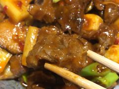 -东来菜馆•手抓海鲜家常菜•海鲜锅贴(鸽子窝店)