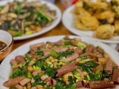 肉丁海肠-超越海鲜屋(飞龙物业店)