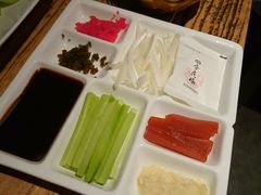 烤鸭配料-四季民福烤鸭店(前门廊房二条店)