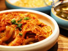 -明洞阿姨·韩式酱蟹烤肉·创意料理(三元桥店)