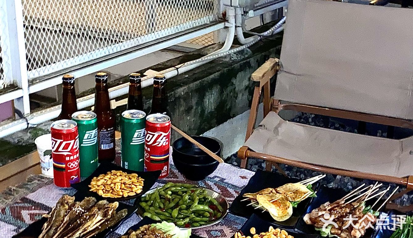 广州❗️绿植工业风露营烧烤～好有氛围感🤩