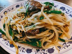 韭菜炒猪肝-拉面莊夢語＆中华料理八椿