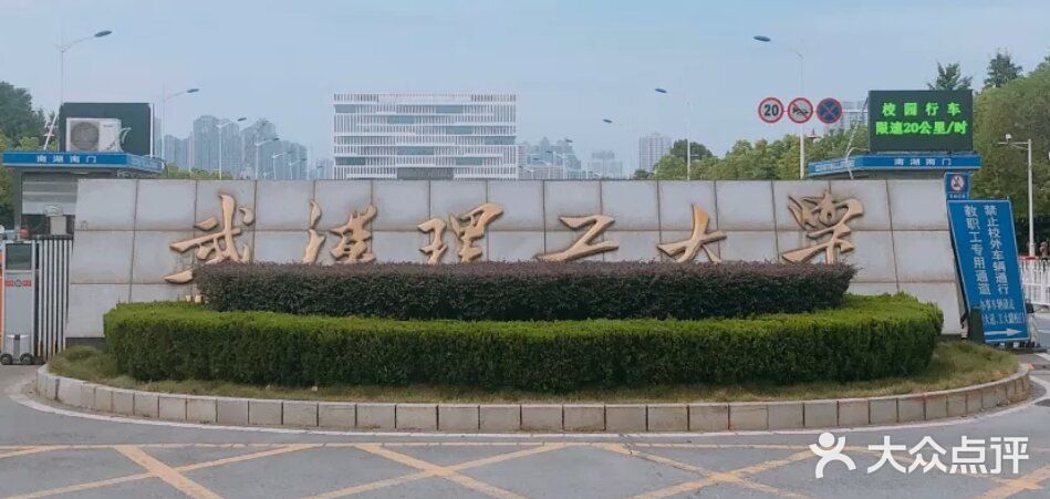 武汉理工大学(南湖新校区)校门图片