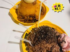巧克力绵绵冰-二斗栗子(西湖道店)