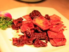 牛仔骨炒年糕-绿茶餐厅(广州天河城店)