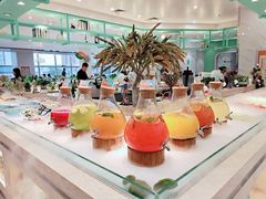 -绿岛港轩海鲜烤肉涮锅自助餐厅