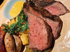 香肠牛排拼盘-The Diner X餐厅(青岛万象城店)