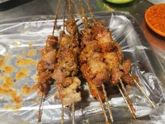 烤羊肉串-幸福路方方烧烤