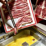 啊啊啊青岛的！现切的鲜牛肉不到10r一盘！！